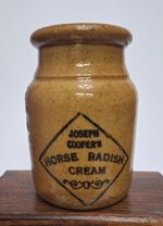 Joseph Coopers Horse Radish Cream Pot