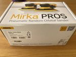Mirka Pros 650cv 150mm Central Vacuum Orbit 5.0mm 12000rpm Used Working