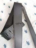 Fit Epiphone 2.3" Wide Adjustable PU Leather Electric Guitar Bass Strap