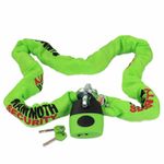 Mammoth Square Heavy Duty Motorcycle Security Chain & Shackle Lock 12 mm 1.2