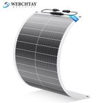 100W Flexible Solar Panel Bendable 12V Mono for RV Boat Marine Caravan Campervan