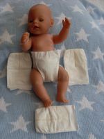 4 Disposable Dolls Nappies 15-20ins Baby Born - Reborn - Berenguer - Zapf