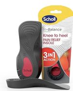 Scholl In-Balance Orthotics Knee to Heel 3 in 1 Insoles Large Uk Shoe Size 9-11