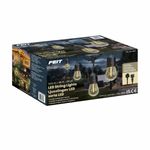 Feit 48ft (14.6m) HeavyDuty LED Weatherproof String Lights Set With 26 Bulbs New