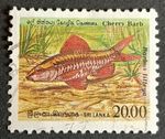 SRI LANKA 1990 SG1136 20r Cherry Barb (top value of set) - Fine Used (JB27104)