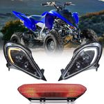For Yamaha Raptor 700 2006-2018 / YFZ450R 2009-18 LED Headlights +Tail Light set
