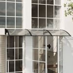 100-300cm Door Canopy Awning Outdoor Window Rain Shelter Cover for Door Porch