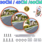 Wide Angle Round Road Blind Spot Traffic Security Convex Mirror Driveway Safety