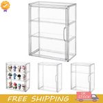 3 Tier Acrylic Display Case Dustproof Box Perspex Clear Toy Collectibles Model