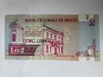 Central Bank Of Malta 2000 - 2 Liri Millennium Uncirculated Banknote