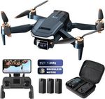 Chbory A77 Navy Blue Brushless Motor Drone With Carrying Case, 2K Camera, 249g