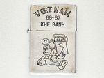 Zippo Vietnam 66-67 Khe Sanh War Lighter with Box and Manual