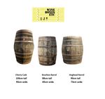 Solid Full Size Oak Whisky Barrels