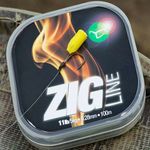 Korda Zig Line Zig Floater Hook Length 100m *All Breaking Strains*