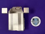 Defender TD5 Stainless Steel Fuel Filter Housing Guard  WKT100020 WKT100010
