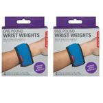 4 Set Exercise Weight Wrist Durable Heavy Sports Gym Strap Weights 1KG Set