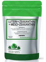Lutein Zeaxanthin & Meso-Zeaxanthin 70mg Capsules –Eye Health & Vision Support