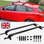 For Fords Focus MK2 43.3" Aluminum Car Top Roof Rack Cross Bar Luggage Carrier M