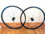 HUNT Mason X 700C  Road Disc Brake Tubeless Ready Wheelset Black Presta