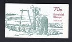 FD4a  STONEWALLING 70p LEFT MARGIN STAMP BOOKLET cat £250