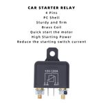 Car Starter Relay High Power Brass Coil For Automobile And More
