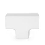 Durable Plastic Air Conditioning Trunking T Connector White 80x60 FREE P&P