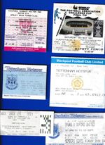 COMPLETE SET OF 6 MATCH TICKETS TOTTENHAM HOTSPUR  1991 FA CUP RUN EVERY ROUND.