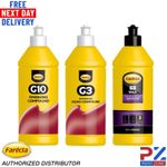 G3 Farecla 3pc Kit – Wax 500ml + Advanced Liquid 500ml + G10 Compound 500ml PR