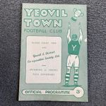 Yeovil v Poole 10/02/59 Southern League