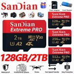 SanDian Extreme Pro MicroSD Memory Card SDXC UHS-I A2 U3 Class 10 100MB/s
