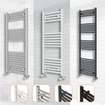 Straight Curved Heated Towel Rail Radiator Bathroom Ladder Warmer Heating Rads