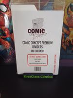 Comic Concept Polypropylene Comic Dividers  White  Acid Free Pkt x 25