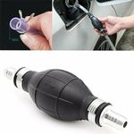 Fuel Primer Bulb Hand Pump Diesel Petrol Gas Priming Non Return Valve Car 8mm