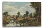 Canvas/Frames Frederick Waters Watts - An Old Bridge at Hendon, Middlesex