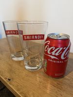 Smirnoff Vodka Glasses Set of 2