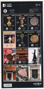 COLOMBIA, INDEPENDENCE, COMPLETE SET, MNH