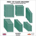 Double Sided Prototype Circuit Board FR4 PCB Universal Board Green Arduino PI UK