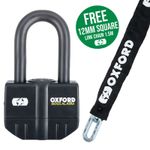 Oxford Cro-Mo Ultra Strong Motorcycle Bike Chain 1.5M 12 mm Sold Secure New