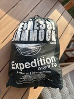 Hennessy Hammock Expedition A-sym Zip with Hennessy Hex Tarp and snake skins