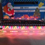 100 x Mini Multicoloured Vintage Retro Christmas Xmas Tree Fairy Lights