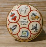 Halcyon Days Enamel Box 2000 Time Capsule Limited Edition