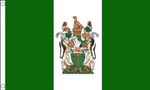 RHODESIA FLAG 5' x 3' Rhodesian 1968 to 1979 African Africa Old Zimbabwe