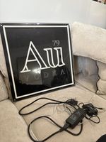 AU Vodka LED Neon Sign Light Large Club Bar Wall Display Used Working