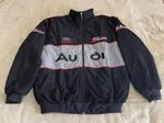 Unisex Adults F1 Team Racing Audi Jacket Embroidery Cotton Padded Red