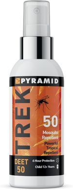 Pyramid Trek 50 Insect Repellent, 50% DEET Max Strength Mosquito Repellent, Up 