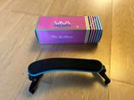 violin shoulder rest padded with foldable feet for 1/4 to 1/2 size instrument