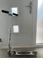 Micro Sprite Foldable 2-Wheel Scooter Classic Silver 100kg max load