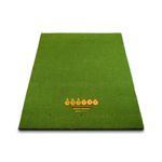 SimSpace Golf Strike Mat Slim Driving Hitting Artificial Turf Short Pile Grass