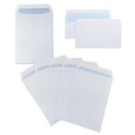WHITE PAPER ENVELOPES A6/A5/A4/DL *ANY QTY* PLAIN SELF SEALING OFFICE