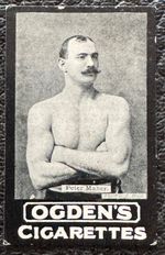 1901 OGDEN'S PETER MATHER BOXING HEAVY WEIGHT CHAMPION OF THE WORLD